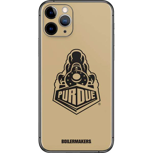 Purdue University Purdue Gold Signature Logo iPhone 11 Pro Skin